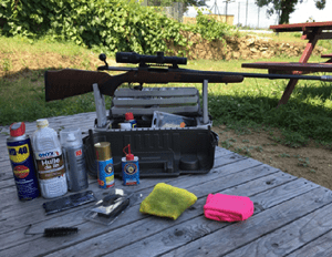 Cleaning tools rifle